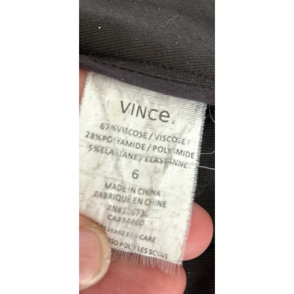 VINCE Leggings Tapered Pants Brown Size 6 - Picture 6 of 6